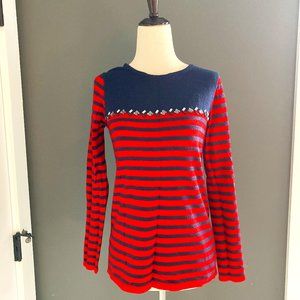 Striped J. Crew Sweater Size XS